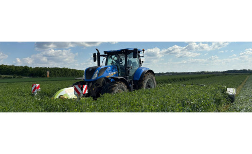 Agri-reportage : Récolte méteil fourrager